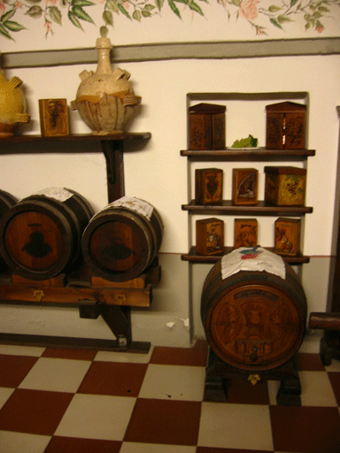 ageing balsamic vinegar in Modena