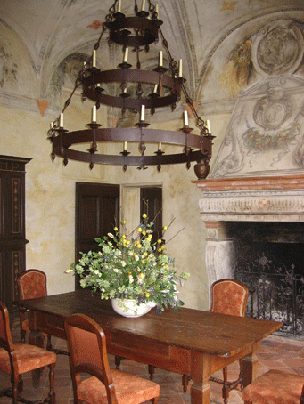 corte pallavicina interior